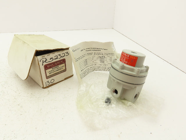 Marsh Bellofram 961-060-000 Precision Air Relay 1:4 Ratio 1/4"NPT 250PSI Type 75