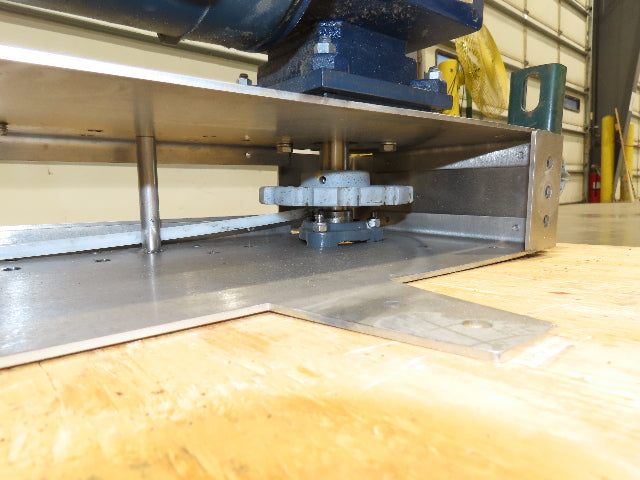 Arrowhead 3.25" Tabletop Belt Stainless Bottle Conveyor 36" Drive Section 460V