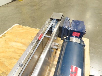 Arrowhead 3.25" Tabletop Belt Stainless Bottle Conveyor 36" Drive Section 460V