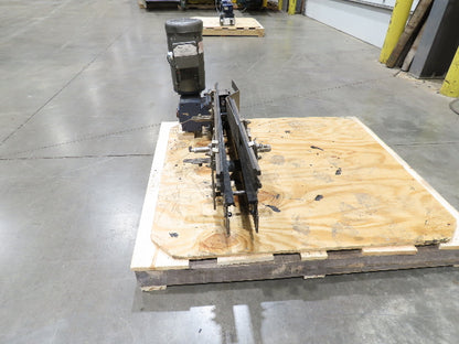 Arrowhead 3.25" Tabletop Belt Stainless Bottle Conveyor 36" Drive Section 460V