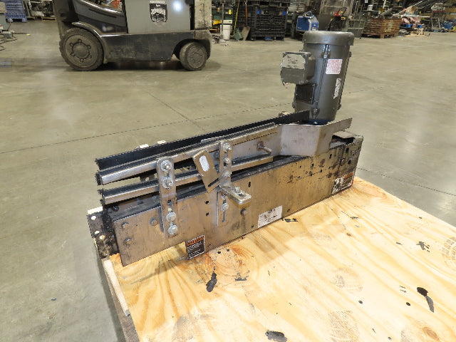 Arrowhead 3.25" Tabletop Belt Stainless Bottle Conveyor 36" Drive Section 460V
