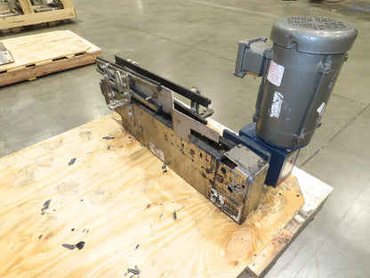 Arrowhead 3.25" Tabletop Belt Stainless Bottle Conveyor 36" Drive Section 460V
