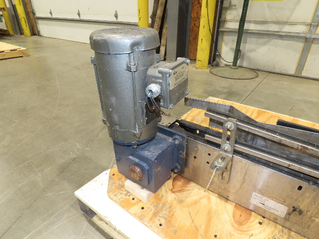 Arrowhead 3.25" Tabletop Belt Stainless Bottle Conveyor 36" Drive Section 460V