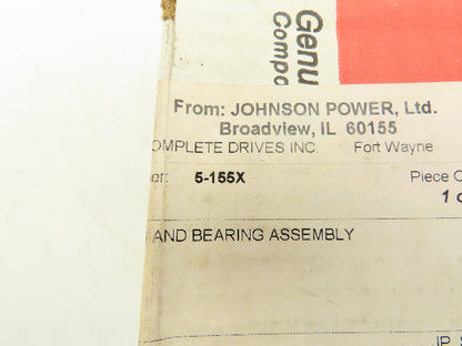 Spicer 5-155X Greaseable Driveshaft U-Joint 1-1/8" Bearing Cap Diameter Lot of 2