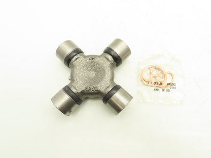 Spicer 5-155X Greaseable Driveshaft U-Joint 1-1/8" Bearing Cap Diameter Lot of 2