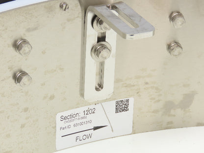 Arrowhead 7.5" Tabletop Belt Stainless Bottle Conveyor 90° Curve Section 48"