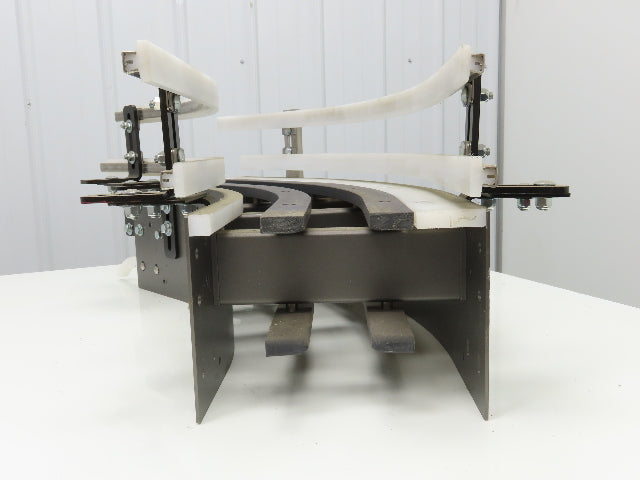 Arrowhead 10" Tabletop Belt Steel Bottle Conveyor 45° Curve Section 33"