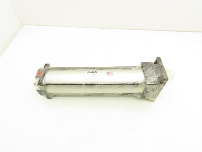 Flairline SP-2736 Flange Mount Pneumatic Cylinder 10" Stroke 2" Bore 5/8" Shaft