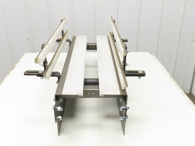 Arrowhead 10" Tabletop Belt Steel Bottle Conveyor Idler Section 32"