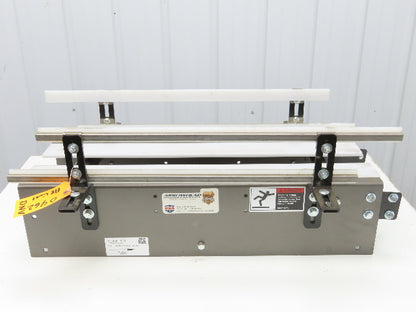 Arrowhead 10" Tabletop Belt Steel Bottle Conveyor Idler Section 32"