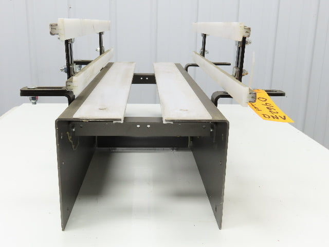 Arrowhead 10" Tabletop Belt Steel Bottle Conveyor Idler Section 32"