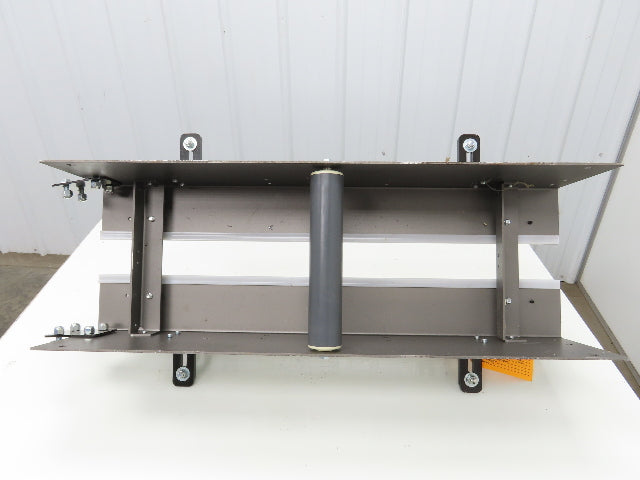 Arrowhead 10" Tabletop Belt Steel Bottle Conveyor Idler Section 32"