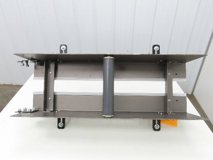 Arrowhead 10" Tabletop Belt Steel Bottle Conveyor Idler Section 32"