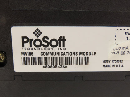 Prosoft MVI56 ControlLogix Communication Module F/W 1.03