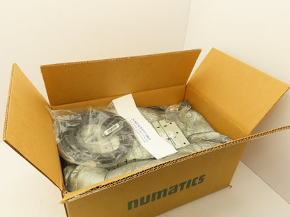 Numatics I63BA4Z2KN00030 120V Pneumatic Solenoid Valve 8-Station Manifold Assy