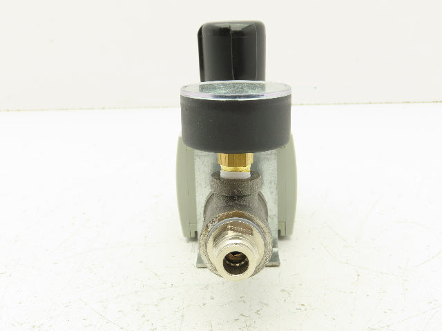 Asco Numatics 8652AK0040102G0 Pneumatic Valve Air Regulator with Gauge 1/2" npt