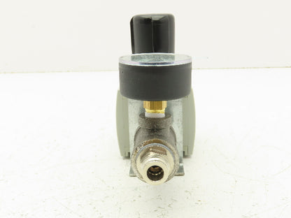 Asco Numatics 8652AK0040102G0 Pneumatic Valve Air Regulator with Gauge 1/2" npt