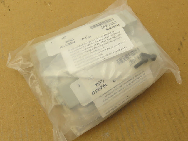 Numatics 239-2497 Pneumatic Manifold Blank Plate ISO 15407-2 26mm Lot of 6