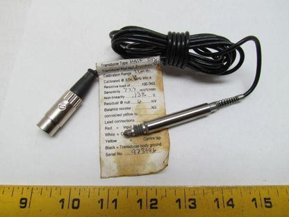 GCS Emtron LGH1000 3/8 Transducer Air Gage Sensor