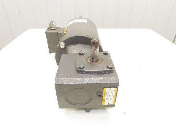 Baldor Reliance IDNM3538 Gearmotor .5Hp 460V 3PH 60:1 Reducer 29rpm LH 56C