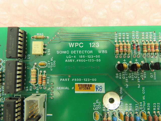 WPC 800-123-00 Sonic Detector Circuit Board Module