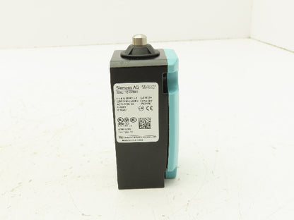 Siemens 3SE5112-0CB01 Limit Switch Stainless Plunger NO/NC Contacts IP66