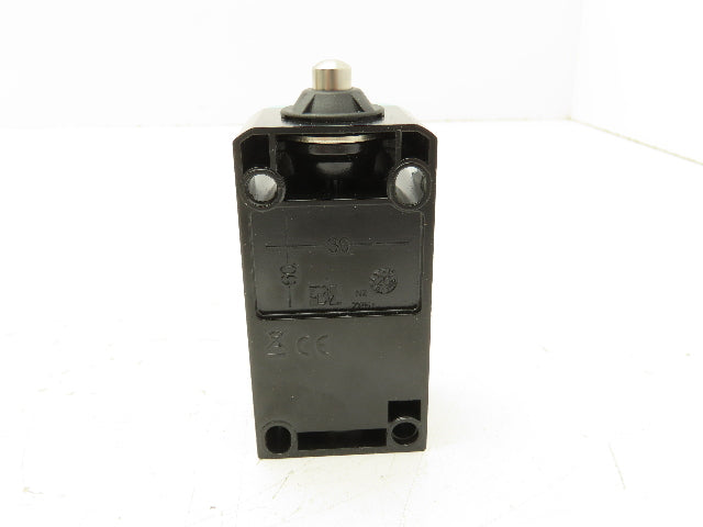 Siemens 3SE5112-0CB01 Limit Switch Stainless Plunger NO/NC Contacts IP66