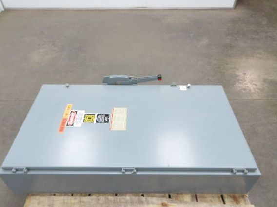 Square D H365 Safety Disconnect Switch 400A 600V 3 Pole Fused Type E2