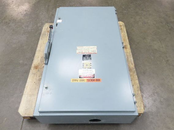 Square D H365 Safety Disconnect Switch 400A 600V 3 Pole Fused Type E2