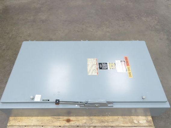 Square D H365 Safety Disconnect Switch 400A 600V 3 Pole Fused Type E2