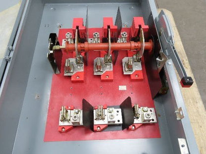 Square D H365 Safety Disconnect Switch 400A 600V 3 Pole Fused Type E2