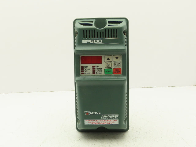Reliance Electric SP500 VS Variable Speed AC Drive 1HP 7A 230V 3PH 1SU21001