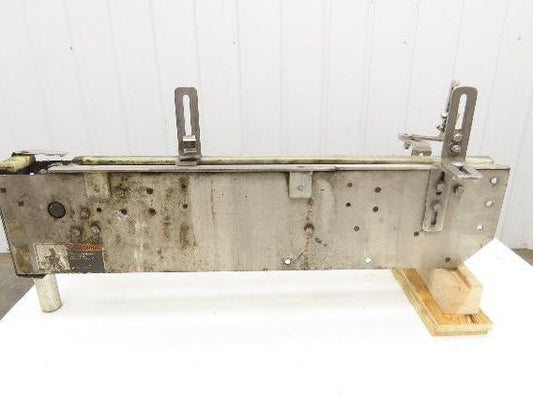 Arrowhead 3.25" Tabletop Stainless Bottle Conveyor 36" Infeed Section -No Drive