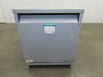 Hevi-Duty DT651H75STS Isolation Transformer 75kva 3Ph HV 460 Delta LV 460Y/266