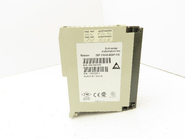 Schneider DEP 216 AS-BDEP-216 Modicon TSX Compact Discrete 16 Channel 24V Input