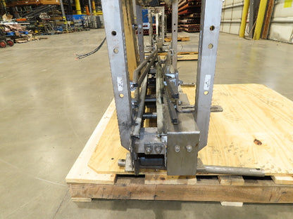 3.25" Tabletop Stainless Bottle Conveyor 2-Belt Shielded Transfer Overhead Drive