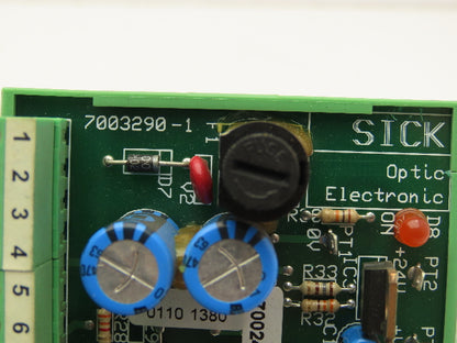 Sick 7003290-1 PLC Electronic Circuit Board DIN Rail Module