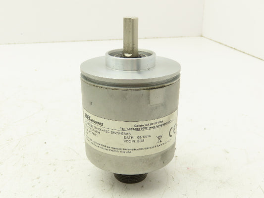 BEI Sensors H25E-SB-600-ABC-28V/V-EM16 Industrial Rotary Encoder 3/8" Shaft