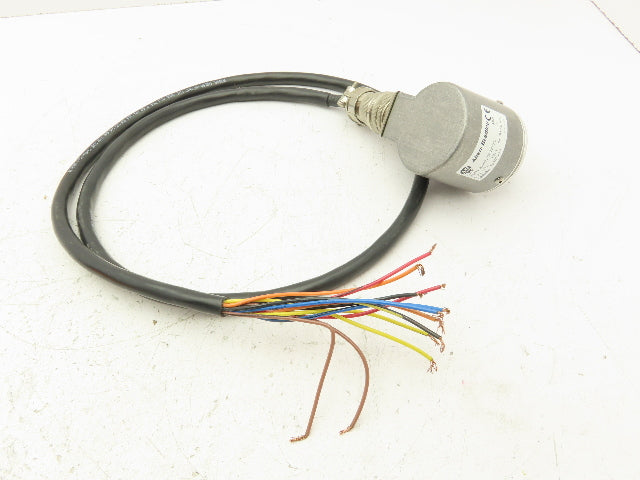Allen Bradley 845H-SJHZ26FWY2C Size 25 Optical Incremental Encoder 3/8" Shaft