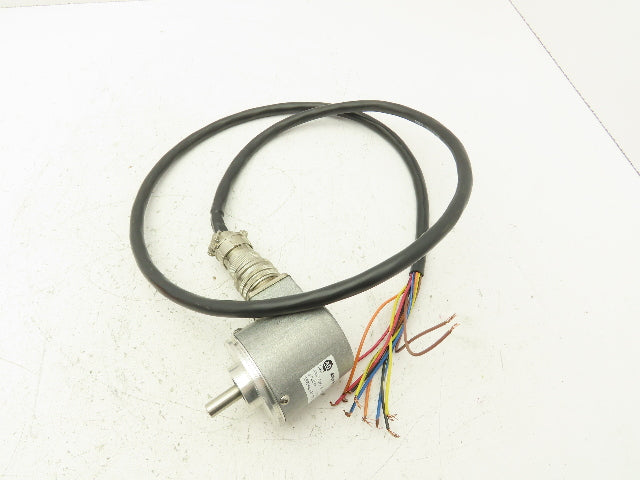 Allen Bradley 845H-SJHZ26FWY2C Size 25 Optical Incremental Encoder 3/8" Shaft