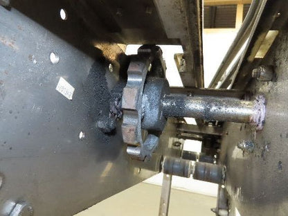 3.25" Tabletop Stainless Bottle Conveyor 2-Belt Transfer 48" Drive  -No Chain