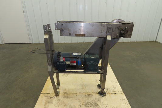 Arrowhead 3.25" Tabletop Belt Stainless Bottle Conveyor 28" Drive 460V