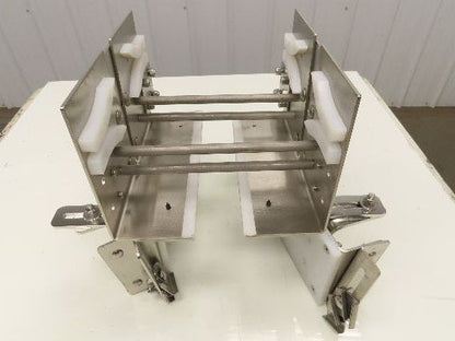 Arrowhead 10" Tabletop Belt Stainless Bottle Conveyor Diverter Section 12"L