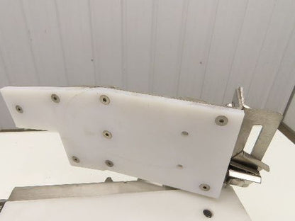 Arrowhead 10" Tabletop Belt Stainless Bottle Conveyor Diverter Section 12"L