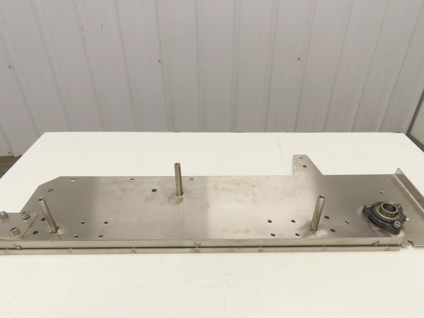 Arrowhead Tabletop Belt Steel Bottle Conveyor Set of 2 Side Panels 36" Section