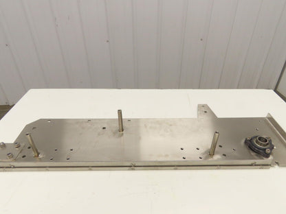 Arrowhead Tabletop Belt Steel Bottle Conveyor Set of 2 Side Panels 36" Section