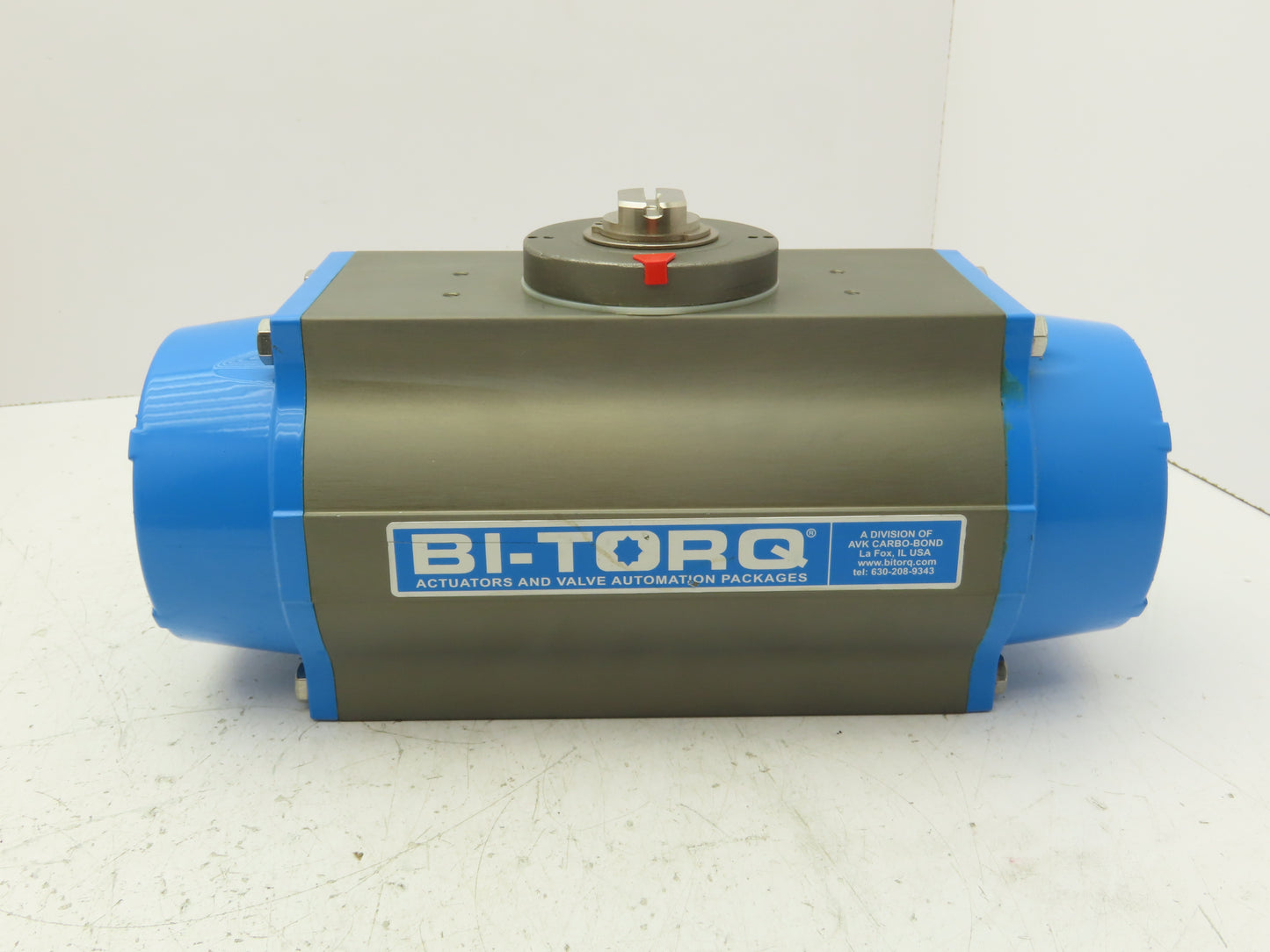 Valbia BI-TORQ 115 Double Acting Spring Return Pneumatic Actuator 1/4"npt