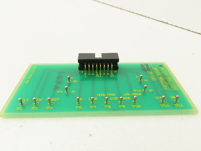 Ham 7606-9830 GMB Test Point PCB 12 Pin Plug Trouble Shoot Circuit Board