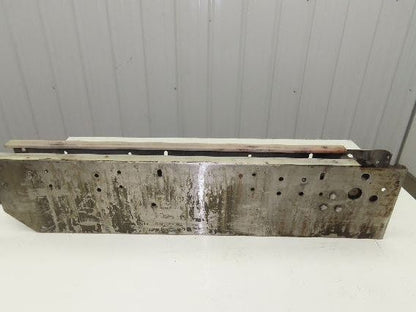 Arrowhead 3.25" Tabletop Stainless Bottle Conveyor Idler Section 36"L  -No Drive