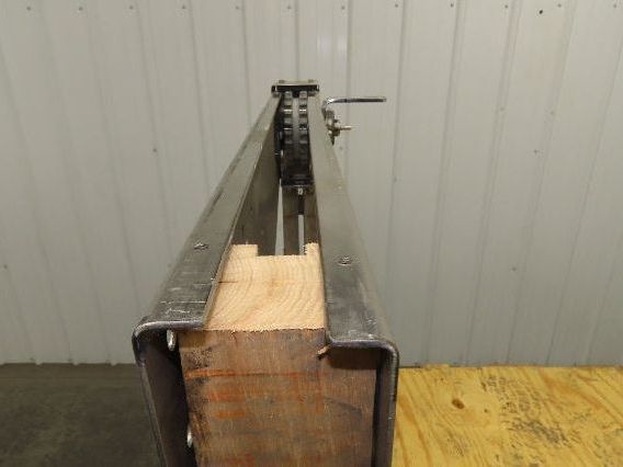 Arrowhead 3.25" Tabletop Stainless Bottle Conveyor Idler Section 36"L  -No Drive